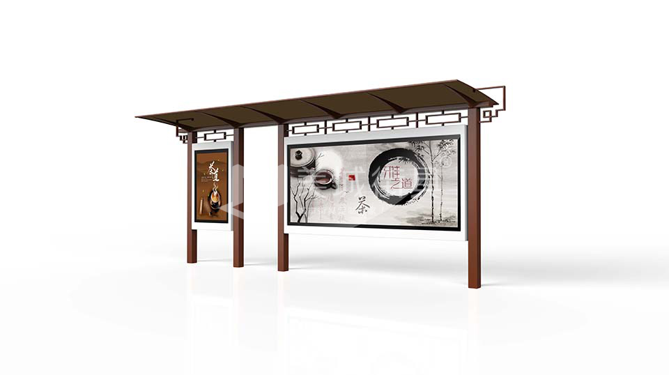 公交車(chē)站亭 公交車(chē)站亭