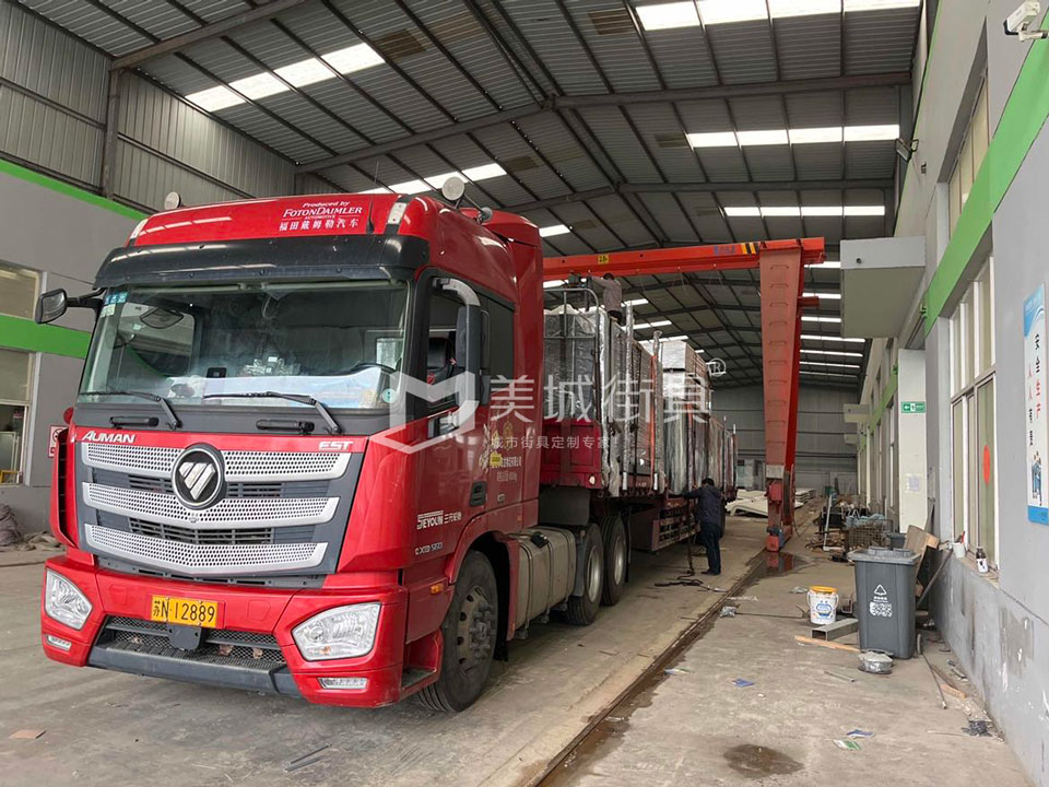 2022.11.12美城街具供應惠州公交候車亭發(fā)貨記錄